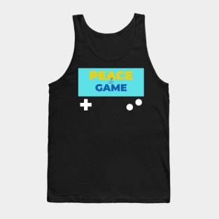 Peace & Game - International day of Peace Tank Top